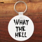 wat in godsnaam sleutelhanger (Voorkant)