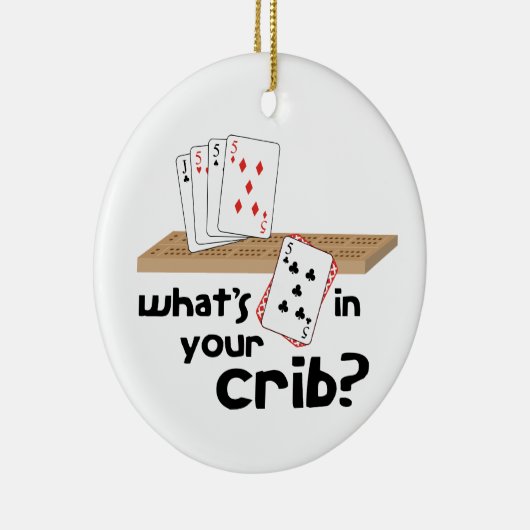 Wat in je Wieg? Keramisch Ornament (Rechts)