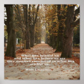 "Wat in ons leeft" Poster (Voorkant)