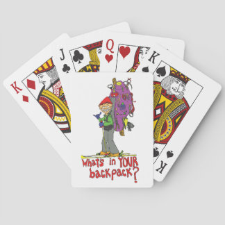 wat in uw rugzak speelkaarten