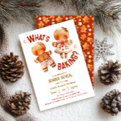 Wat is Baking Christmas Red & White Genderonthulli Kaart