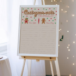 Wat is Baking Gender Reveal Stem Poster