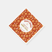 Wat is Baking Gingerbread Gender Reveal Servet (Hoek)