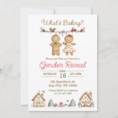Wat is bakken Geslacht onthullen uitnodiging (Voorkant)