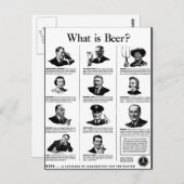 Wat is Beer? Briefkaart (Voorkant / Achterkant)