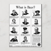 Wat is Beer? Briefkaart (Voorkant)