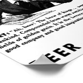 Wat is Beer? Poster (Hoek)