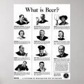 Wat is Beer? Poster (Voorkant)