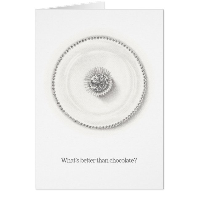 Wat is beter dan chocolade? Valentijn (Voorkant)