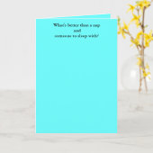 Wat is beter dan een dutjeandsomeone aan slaap kaart (Gele Bloem)