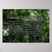 Wat is Biologie? Poster (Voorkant)