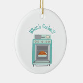 Wat is Cookin? Keramisch Ornament (Rechts)