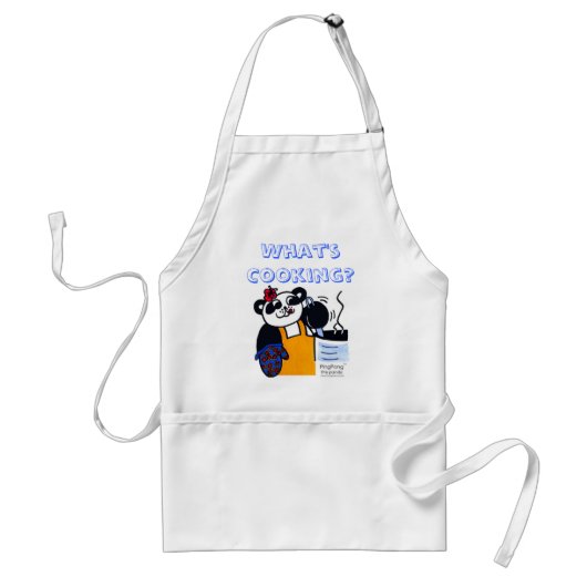 WAT IS COOKING? Apron Standaard Schort (Voorkant)