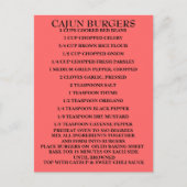 Wat is Cooking? Ontvang- en postkaart (Voorkant)