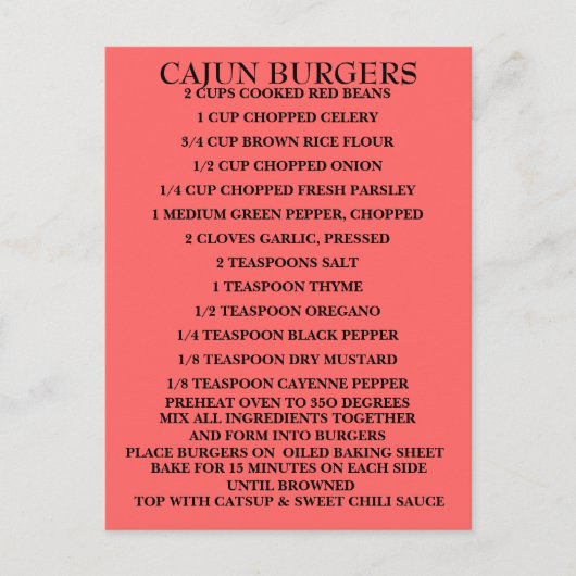 Wat is Cooking? Ontvang- en postkaart (Voorkant)