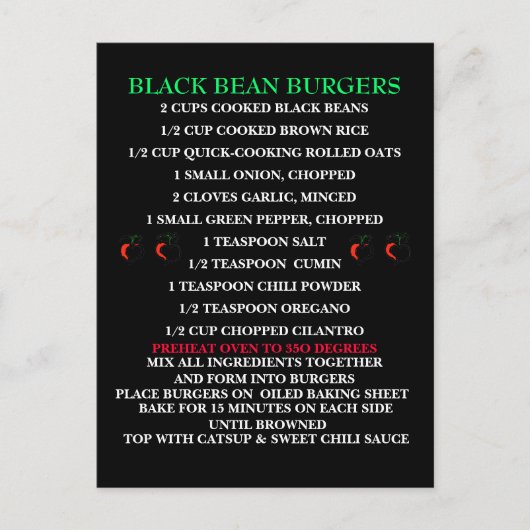 Wat is Cooking? Ontvang- en postkaart (Voorkant)