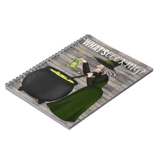 Wat is Cooking Witch? Notitieboek (Linkerzijde)