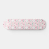 Wat is Cool, Kitty Cat in Roze en Mint Persoonlijk Skateboard (Horizontaal)