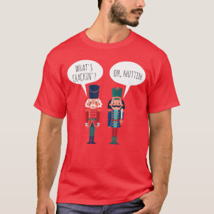 Wat is Crackin Oh Nuttin Grappig Ballet Notenkrake T-shirt