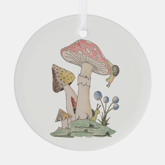 Wat is daar aan de hand? glas ornament (Achterkant)