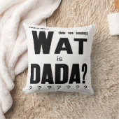 "WAT IS DADA" VAN THEO VAN DOESBURG: ART HOESJE KUSSEN (Deken)