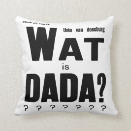 "WAT IS DADA" VAN THEO VAN DOESBURG: ART HOESJE KUSSEN
