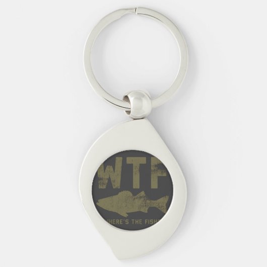 Wat is dat voor vis man_vrouwen sleutelhanger (Voorkant)