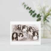 Wat is de  Actress? Briefkaart (Staand voorkant)