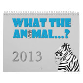 Wat is de agenda van het dier 2013? kalender (Hoes)