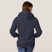 Wat is de basisdoek van de linkervrouw? hoodie (Achterkant volledig)