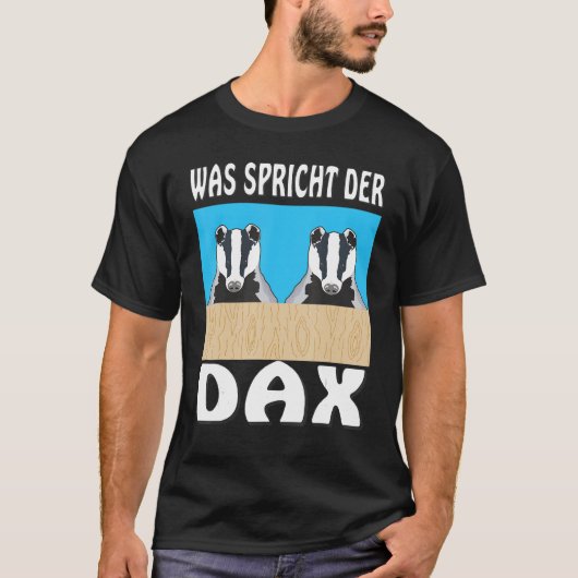 Wat is de beurs van de DAX-beurs? T-shirt (Voorkant)