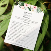 Wat is de bruid dragen spel tropische Kaart