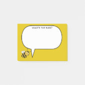 Wat is de Buzz Bee Personaliseren? Post-it® Notes (Voorkant)