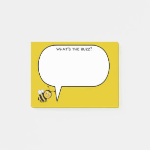 Wat is de Buzz Bee Personaliseren? Post-it® Notes