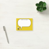 Wat is de Buzz Bee Personaliseren? Post-it® Notes (Kantoor)