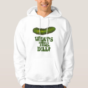 Wat is de Dill (Deal) Pickle Pickles Dills Hoodie? Hoodie