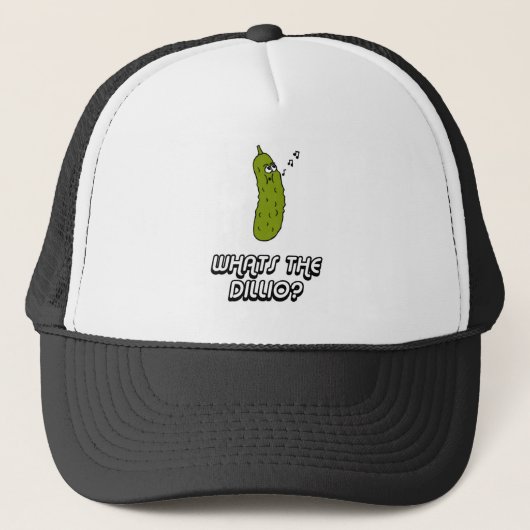 Wat is de dillio? trucker pet (Voorkant)