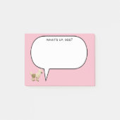 Wat is de Dog Poodle? Post-it® Notes (Voorkant)