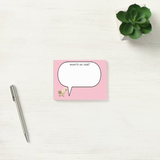 Wat is de Dog Poodle? Post-it® Notes (Kantoor)