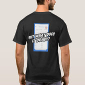 Wat is de drager van T-Shirt (Achterkant)
