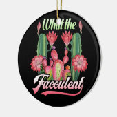 Wat is de echte cactus Succulents Planten Gardenin Keramisch Ornament (Links)