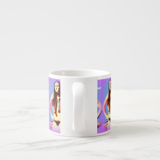 wat is de espresso - mok ? (Achterkant)