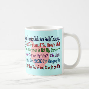 Wat is de farmacie-techniek? koffiemok