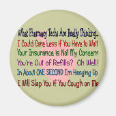 Wat is de farmacie-techniek? magneet (Voorkant)