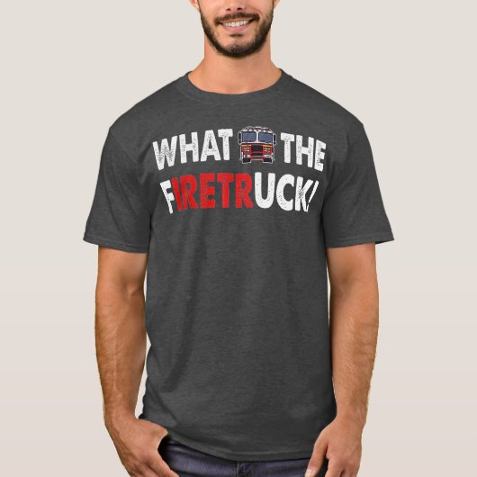 Wat is de Firetruck Iretr? T-shirt (Voorkant)