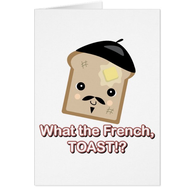 wat is de franse toast ? (Voorkant)