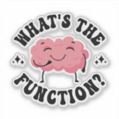 Wat is de functie? sticker (Voorkant)