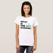 Wat is de Funny van het Wachtwoord WIFI T-shirt (Voorkant volledig)