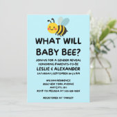 Wat Is De Geslacht Van Baby Bee Openbaring Kaart (Staand voorkant)