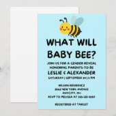 Wat Is De Geslacht Van Baby Bee Openbaring Kaart (Voorkant / Achterkant)